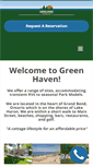 Mobile Screenshot of greenhaventrailerpark.com